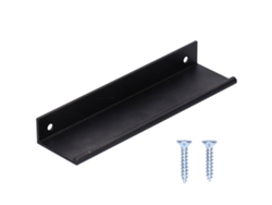 Tirador De Aluminio Para Cajón De Armario, Negro, 128 Mm, Diseño Moderno Para El Hogar.