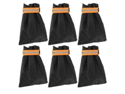 6 Protectores Anticongelantes Para Grifos De Invierno Con Tiras Reflectantes, 15x21cm