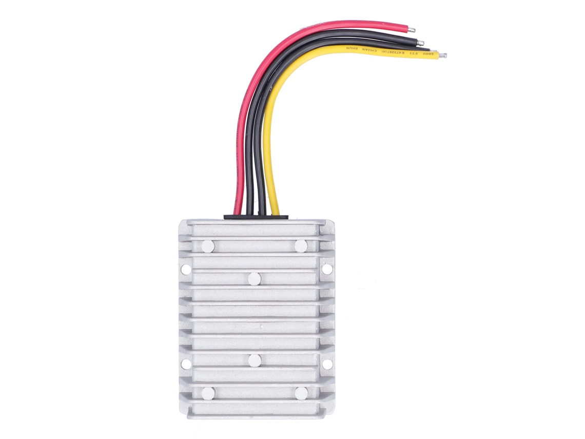 Convertidor De Voltaje De 24 V Cc A 12 V, Regulador Sellado Con Disipador De Calor De Aluminio.