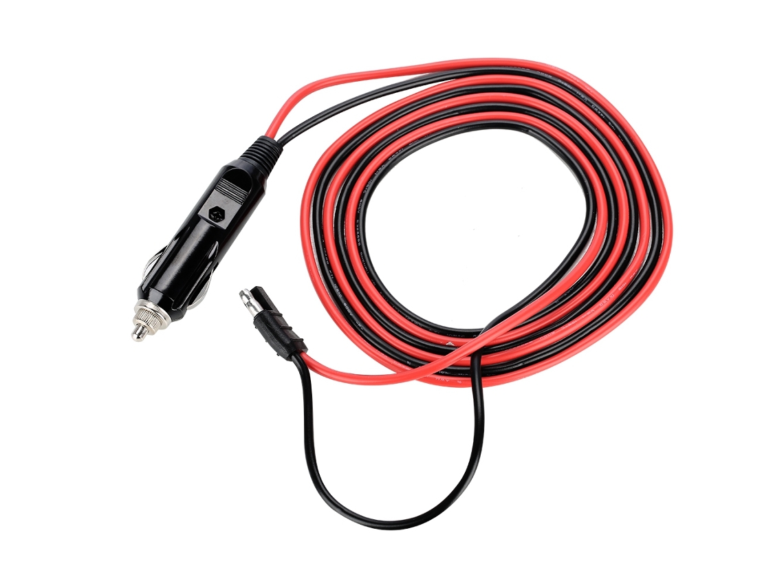 Cable de carga para radio walkie-talkie Motorola (conector de encendedor y alimentación)