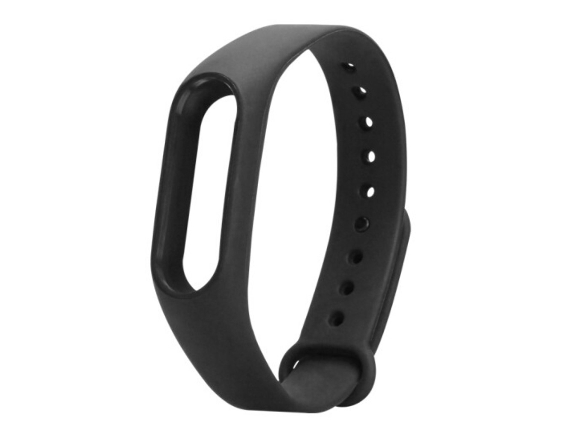 Pulsera de Pu + Tpu Anti-Perda para Xiaomi Mi Band 2 Preto CHRUI