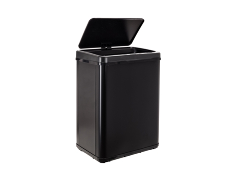 Cubo de Basura Inteligente WELLHOME 40L Apertura Automática/Manual Negro