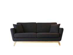 Sofá CONCEPT U Hoga (Gris - Madera - 190x85x85 cm)