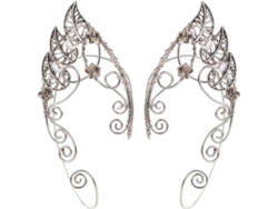 Pendientes Elegantes Estilo Hoja De Cobre Plateado De Ciieeo Para Ocasiones Especiales.
