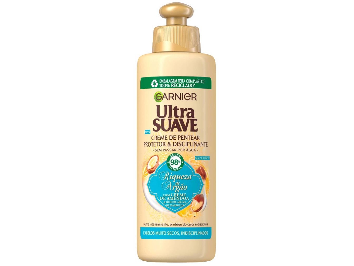 Crema para Peinar Ultra Suave Riqueza de Argán ULTRA SUAVE GARNIER