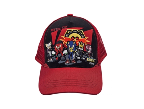 Gorra SONIC Prime Rojo Junior