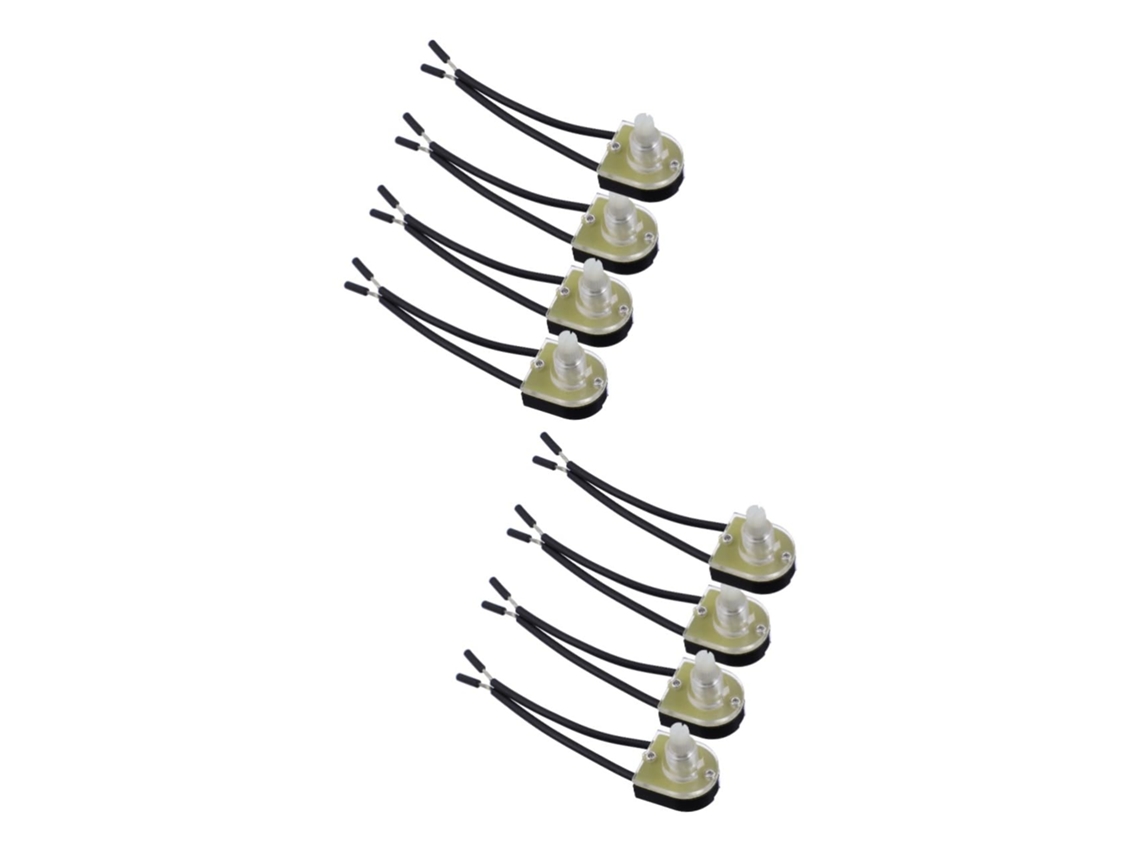 Juego De 2 Botones De Luz Para Lámpara De Pared, Fácil Instalación, 4 Piezas X 2
