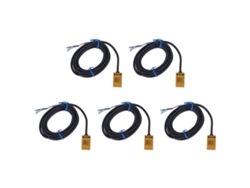 5 Sensores De Proximidad Inductivos De 2 Cables, Sin Protección Ip65 Contra El Agua, Dc10-30v 200ma