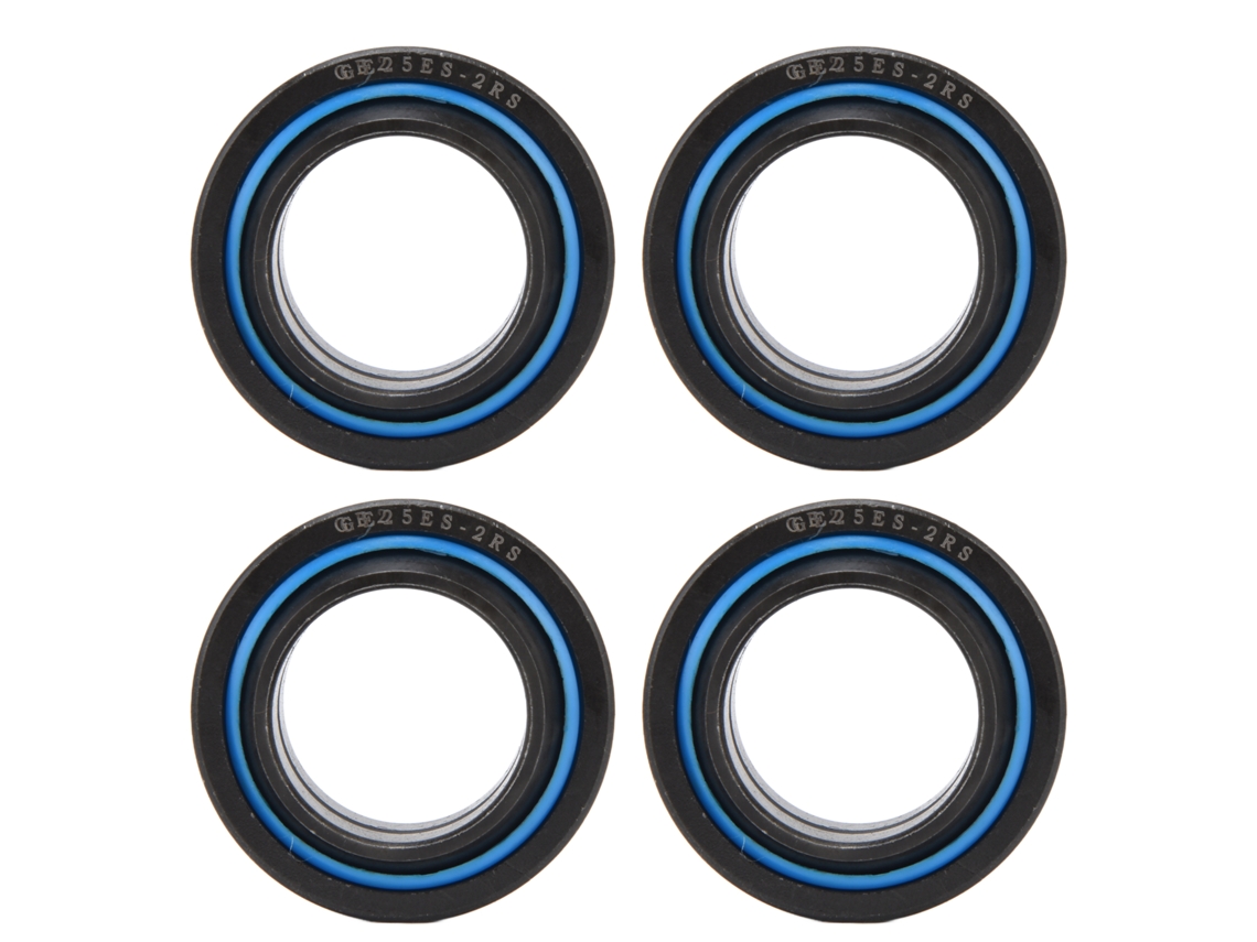 Kit De 4 Rodamientos De Bolas Esféricos Radiales De Ranura Profunda Ge25es-2rs Para Equipos