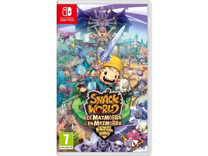 Juego Nintendo Switch Snack World: De Mazmorra en Mazmorra (RPG - M7)