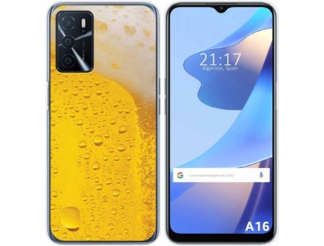 Carcasa Oppo A16 / A16s TUMUNDOSMARTPHONE Cerveza