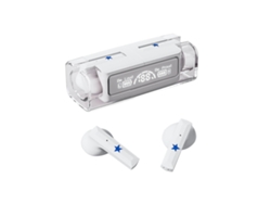 Audífonos Bluetooth De Diseño Cartoony Con Reducción De Ruido Inalámbricos Para Ios Android Blanco