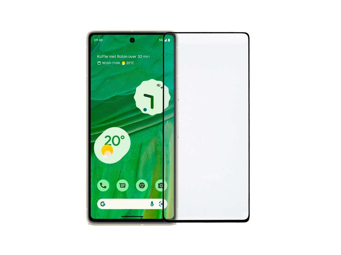 Cristal Templado Completo Negro Para Google Pixel 7 5g