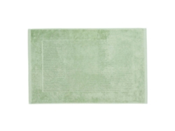 Homescapes Imperial Plain Sage Green Bath Mat