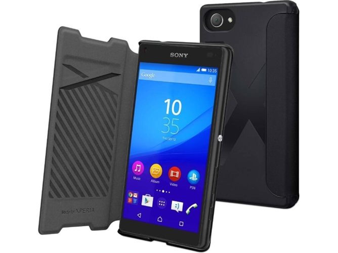 Funda Sony Xperia Z5 Compact MUVIT MFX Negro