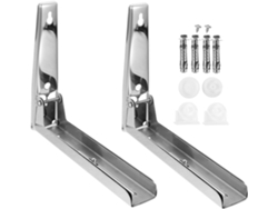 Soporte De Pared Para Microondas, Acero Inoxidable,
