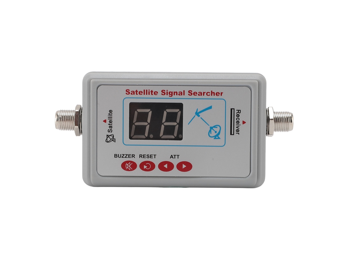 Medidor De Búsqueda De Señales Satelitales Digital Con Luz De Fondo, Zumbador Y Amplificador