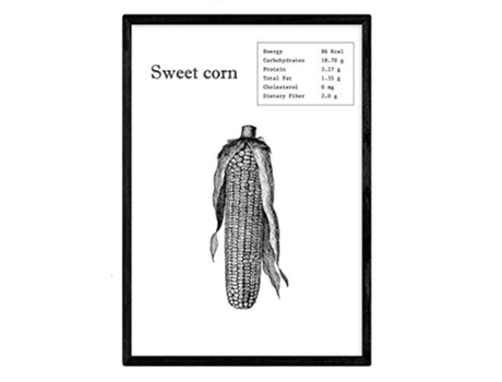 Poster NACNIC de Sweet corn (A3)