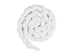 Protector De Cuna De Terciopelo Con Estampado De Serpiente Blanco 300cm Szsmart