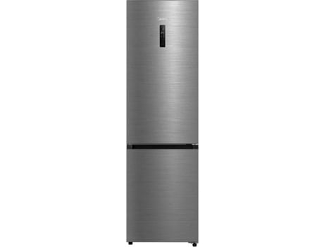 Frigorífico Combinado MIDEA MDRB521MGA46O (No Frost - 201 cm - 378 L - Gris)