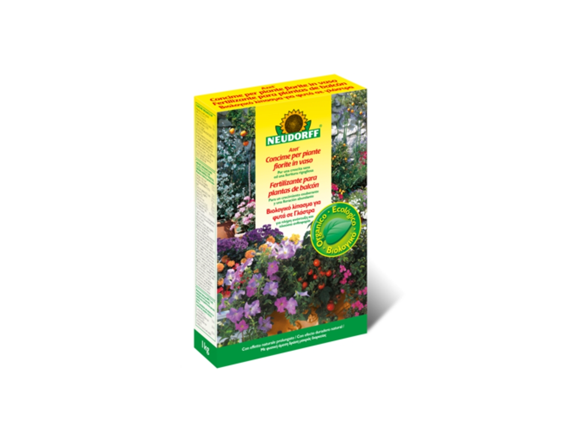 NEUDORFF Fertilizante Orgânico Granulado Plantas de Varanda 1 kg