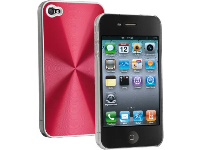 Funda iPhone 4 CELLULARLINE Disco Rojo
