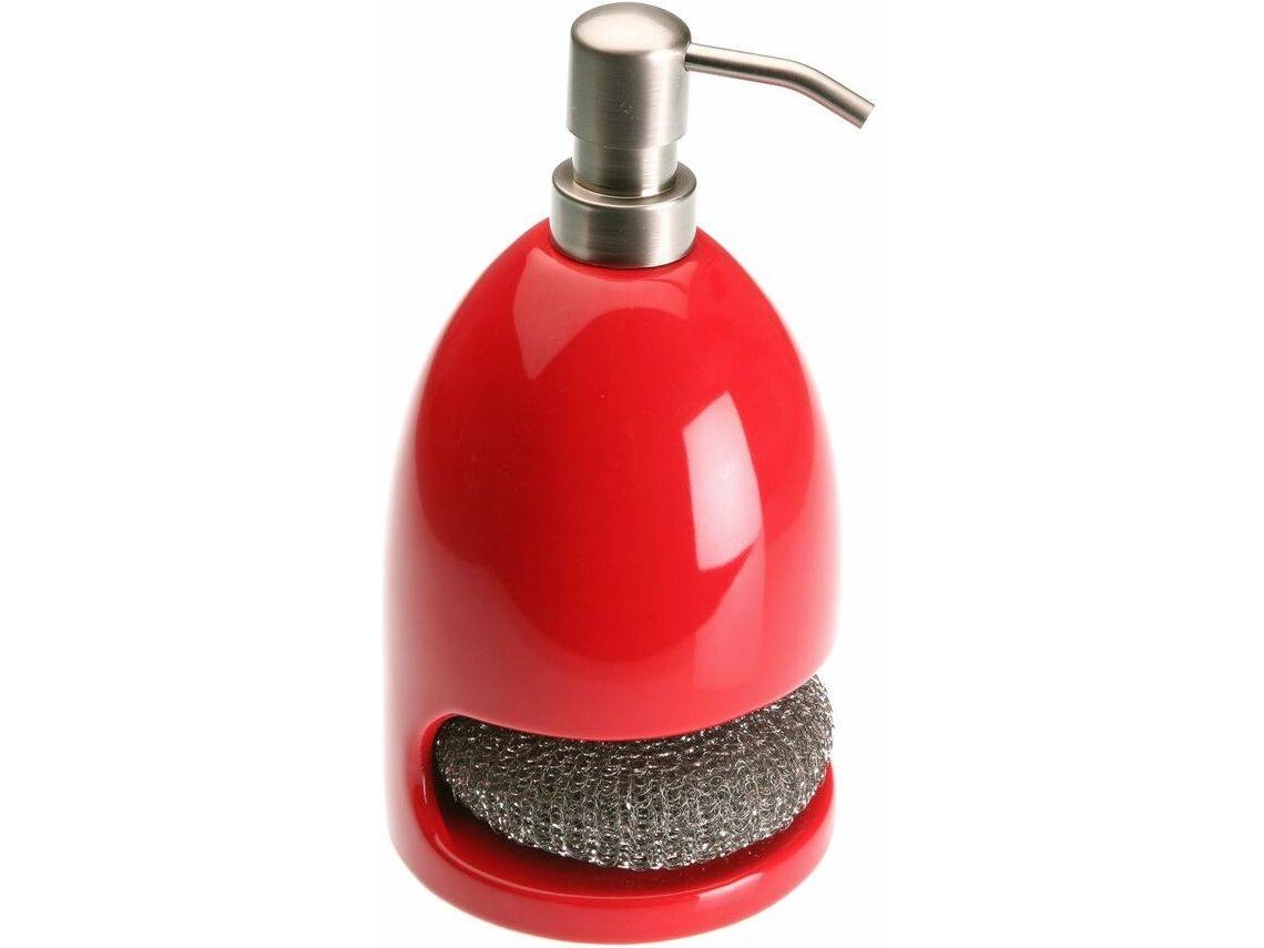 Dispensador de Jabón DKD HOME DECOR (Cerámica - 11 x 21 x 11 cm) )