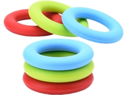 Juego 6 Posavasos Redondos Reutilizables Silicona Antideslizantes Para Cafetería, Oficina, Mesa,