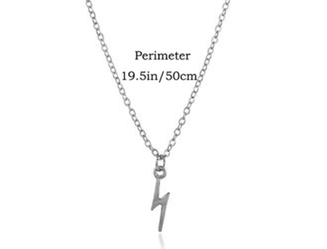 Collar Colgante Mini Rayo - Plata Collar Colgante Mini Rayo - Plata JEIIBRZUI
