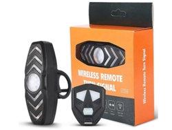 Luz Trasera Bicicleta Control Remoto Señal/sonido Ipx8 Negro Yizhood
