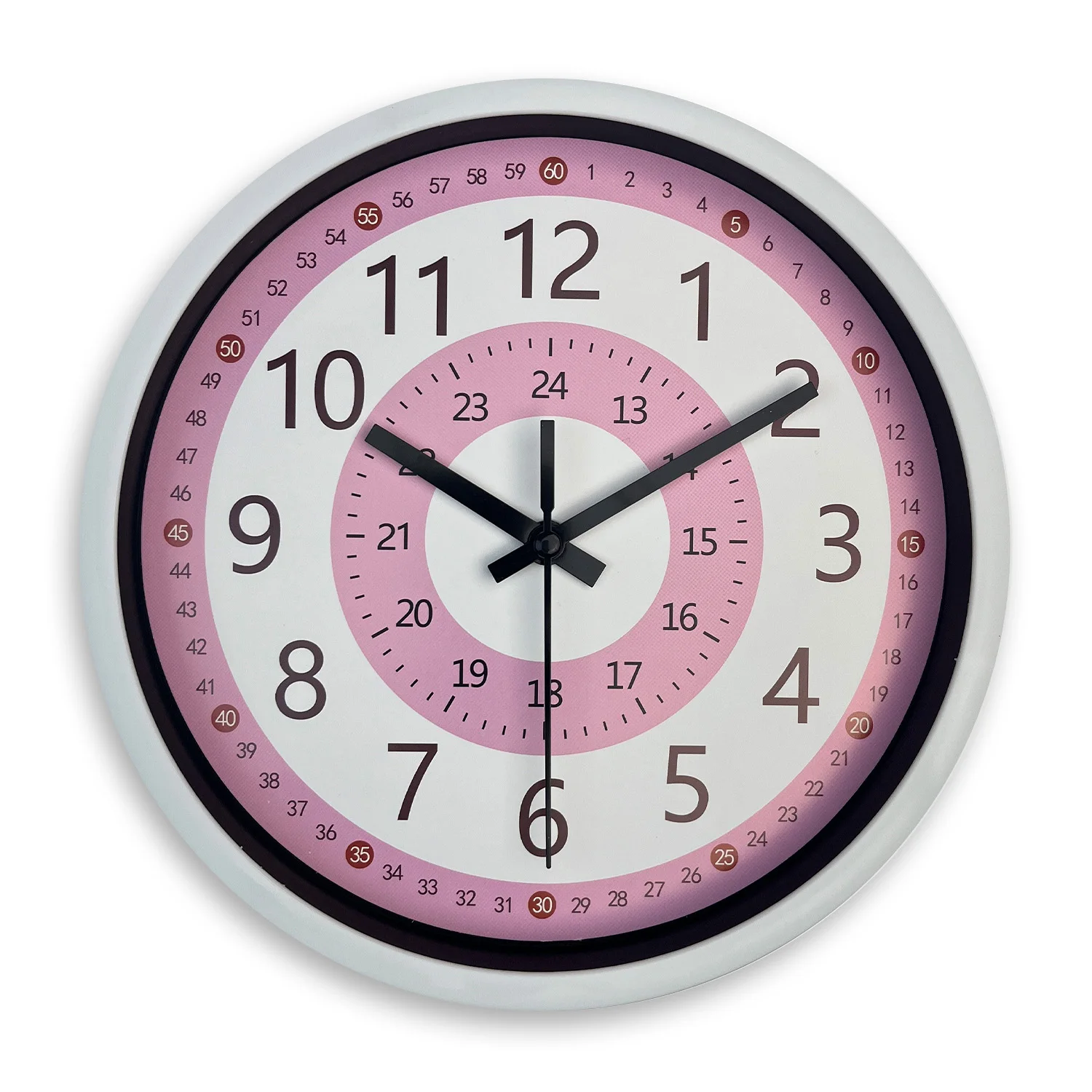Lindo reloj de pared digital para dormitorio, 20 cm (8 pulgadas), decoración del hogar.