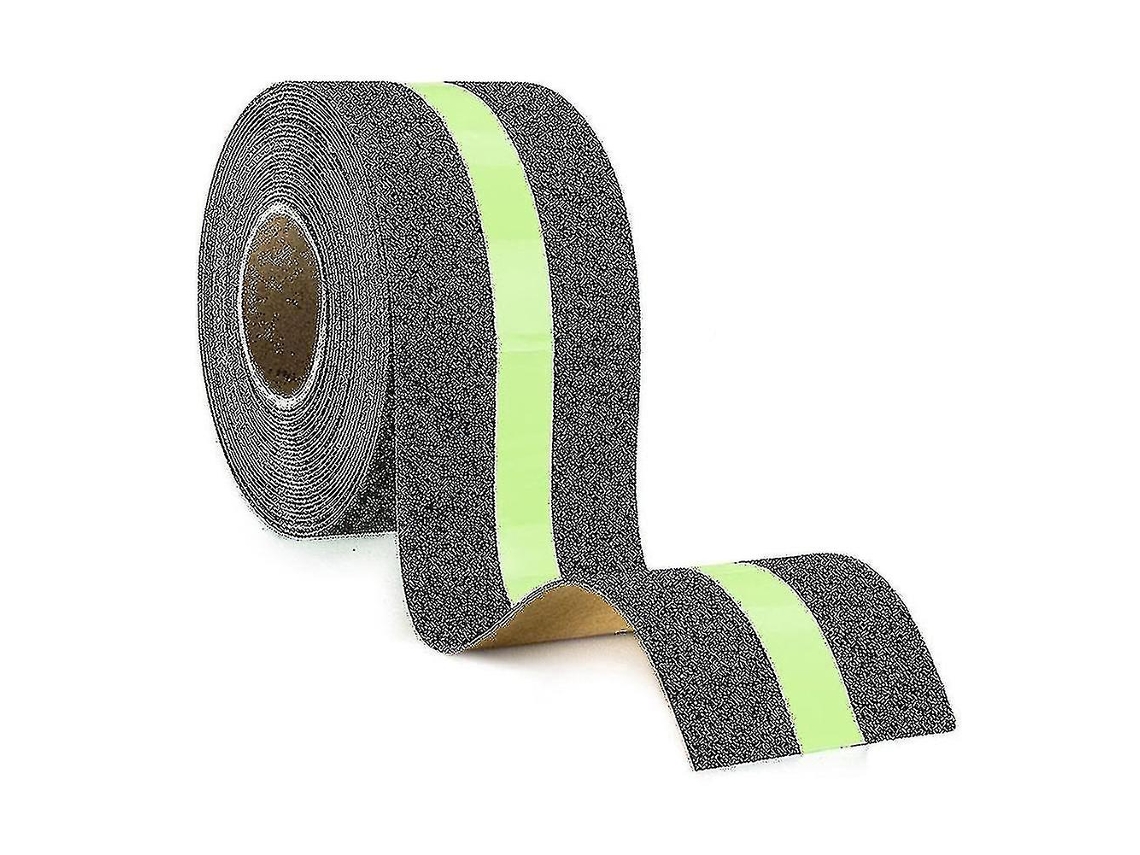Cinta Antideslizante Para Escaleras Luminosa En La Oscuridad Mate Sandpaper Pegatinas Resistente Al Clima Interior Exterior 50mmx500mm