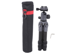 NEVEANCE Trípode Manbily de Fibra de Carbono con Cabeza Esférica 360° Soporte Mini de Mesa para Cámara DSLR