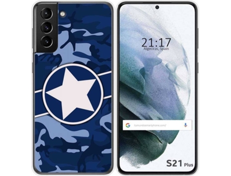 Carcasa Samsung Galaxy S21+ Plus 5G TUMUNDOSMARTPHONE Camuflaje 03 Multicolor