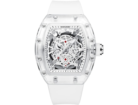VEANXIN Relojes Reloj de pulsera impermeable hueco para hombre-Oro Rosa Negro