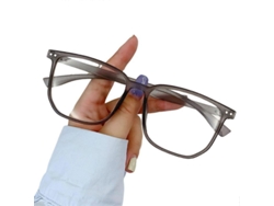 2026-gafas De Sol Unisex Verano Retro Lentes Cambiantes Anti-uv Bloqueo De Luz Ac Con Almohadillas Nasales Para Vacaciones