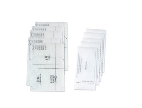 5 pares de accesorios de aspiradora reemplazables, filtro de Motor Universal para Miele