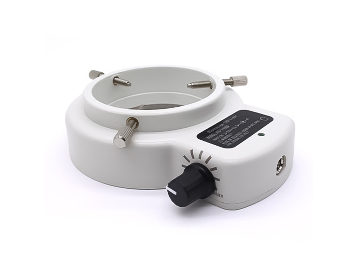 Lámpara Led Para Microscopio Con 144 Bombillas, Brillo Ajustable, Fuente De Luz Suplementaria Y Tratamiento Antirreflejos.