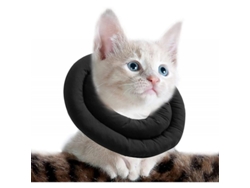 Cono Para Gatos Ajustable Con Relleno De Poliéster Suave Postoperatorio Anti-lamido Ykc