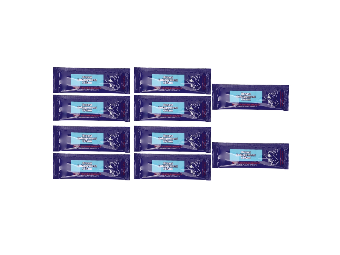 10pcs Creme De Massagem Nutritiva E Firmante Para Seios 12g Para Mulheres