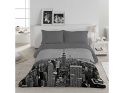 Conjunto de Fundas de Edredón ICEHOME Estampada Cama Extra Fabricado España Wall Multicolor - 3pcs (CAMA 150 cm)