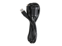 Cable Usb 3.0 Tipo C Macho A Hembra De Montaje Empotrado E Impermeable Para Coche, Barco Y Motocicleta.