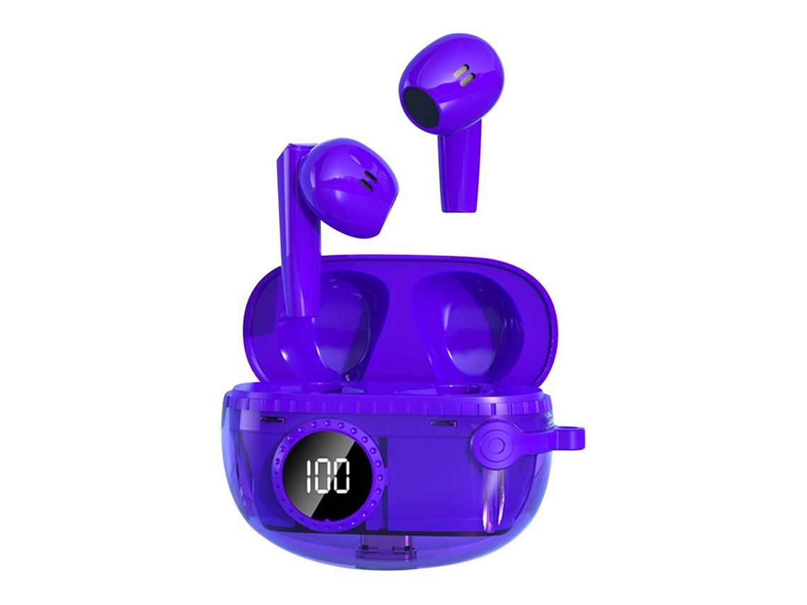Auriculares YIZHOOD True Wireless Bluetooth Morado