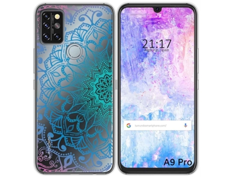 Carcasa Umidigi A9 Pro TUMUNDOSMARTPHONE Dibujos Transparente Multicolor