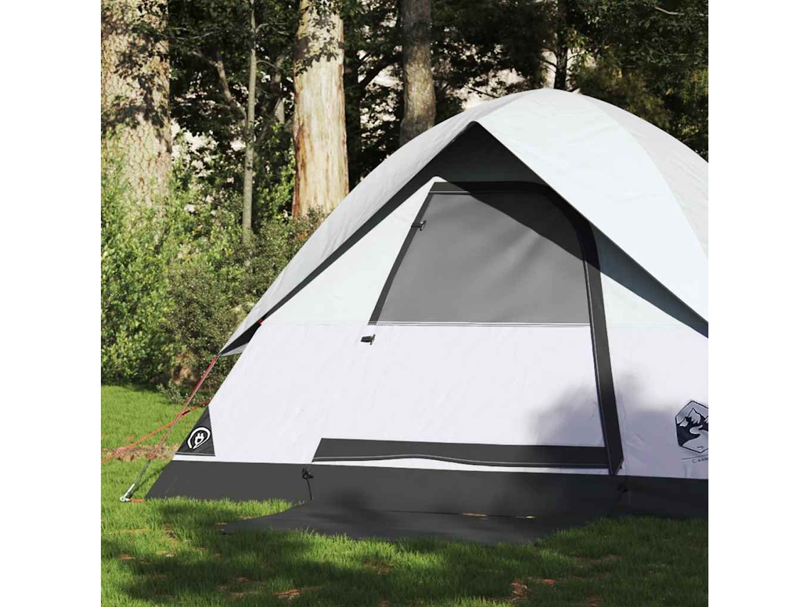 Tienda De Campaña Iglú 2 Personas Tela Opaca Impermeable Blanco
