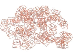 80 Clips De Papel Con Forma De Cámara, Clips De Metal Modernos Y Encantadores Para