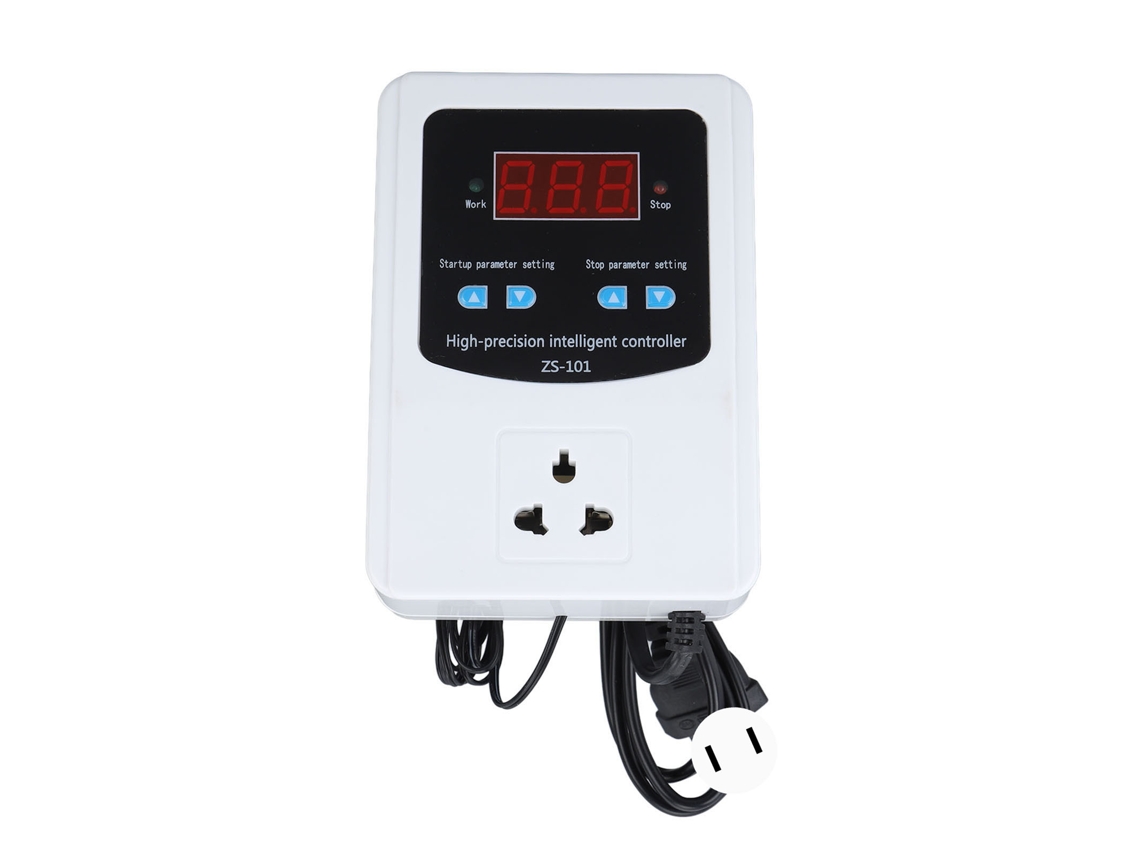 Controlador De Temperatura Digital Inteligente De 1500 W Con Pantalla Lcd Para Horno, 110 V, Enchufe Estadounidense, 10 A