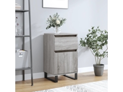 Lovely Home Aparador 40X35X70 Cm Derivados de Madera Gris Sonoma