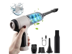 Aspiradora Inalámbrica 4 En 1 De 120 W Y 9000 Pa, Soplador De Aire Portátil Para Coche Y Hogar Rmc