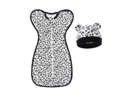 Saco de dormir para bebé, para bebés de 0 a 3 meses (estampado de leopardo) Czhhmart